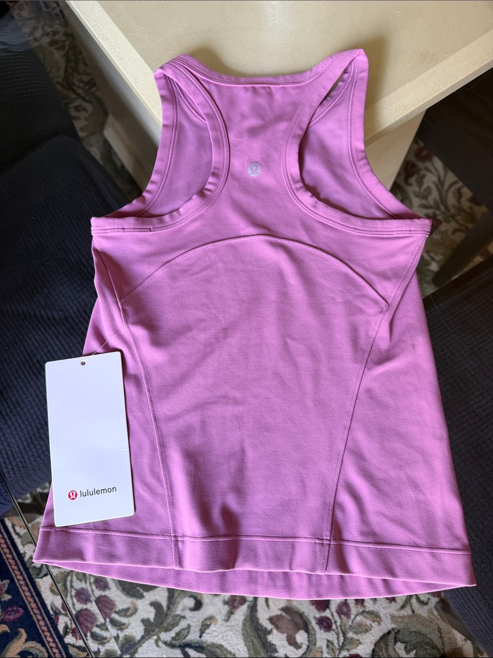 lululemon athletica Girls' Racerback Tank Top - Light Pink - Picture 4 of 4